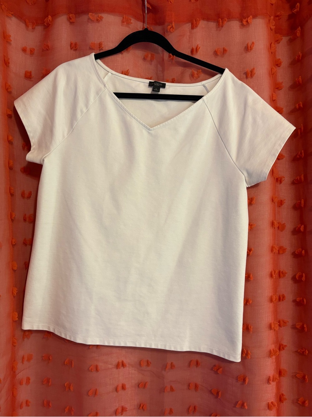 Ann Taylor Factory V-Neck Short Sleeve Tee